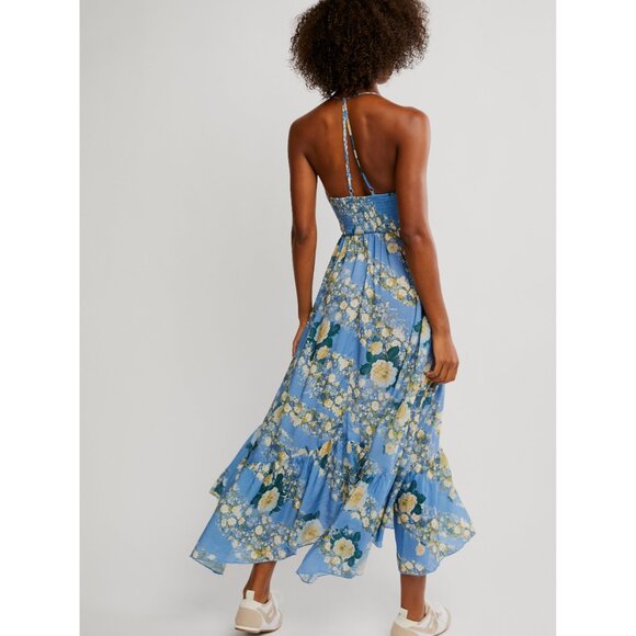 Free People Heat Wave Floral Maxi Dress SZ XS NWT - Picture 3 of 6